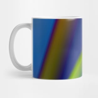 blue green red yellow texture art Mug